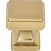 Atlas Homewares A200-WB Kate Collection Knob, Warm Brass