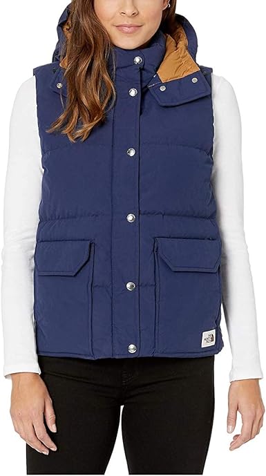 the north face womens down vest