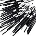 KOLIGHT Disposable Cosmetic Lip Brush Lipstick Gloss Wands Applicator Makeup Tools (1000pcs, Black)