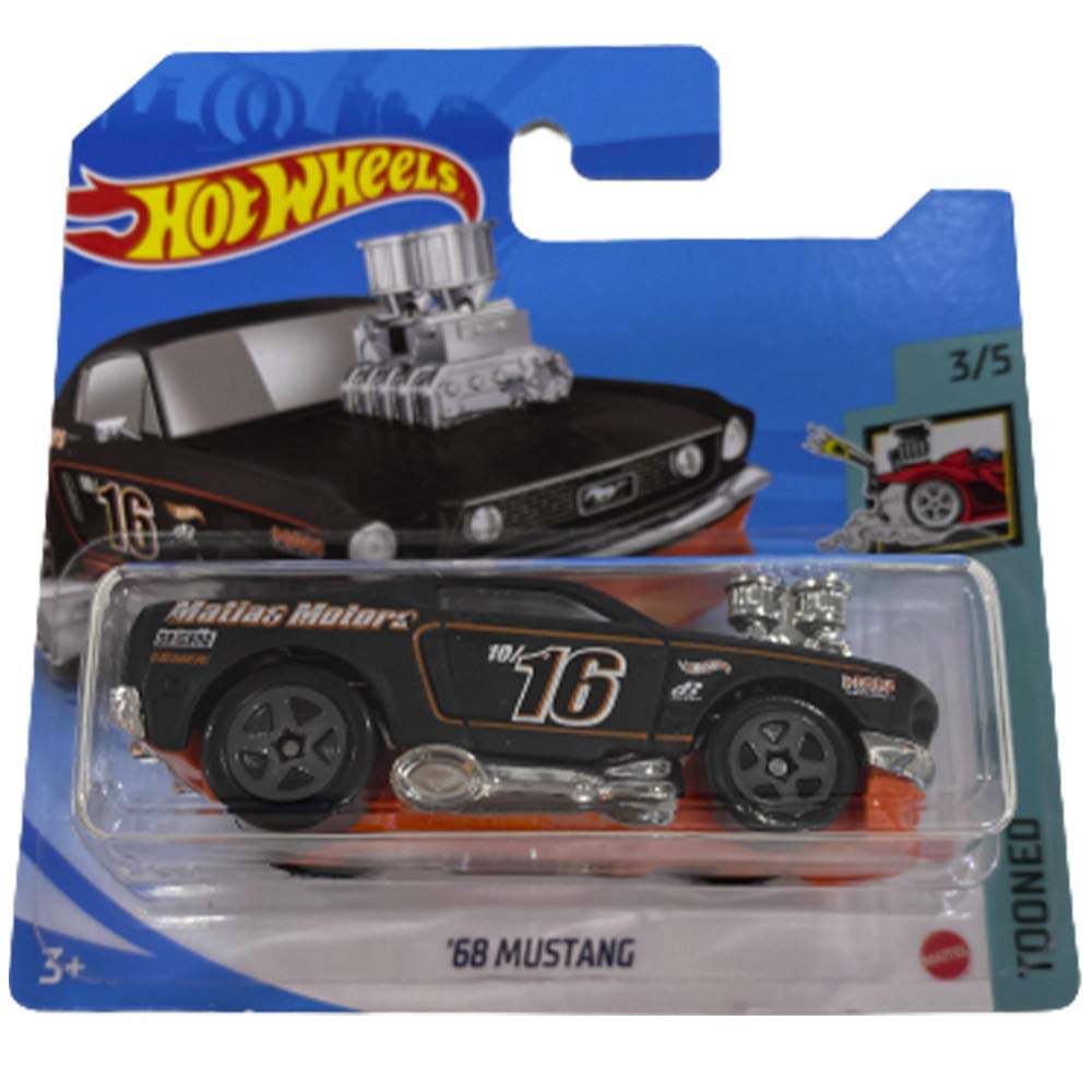 Hot Wheels '68 Mustang Tooned 3/5 2021 (40/250) Short Card