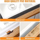 Flintronic Bath Sealant Strip 15m Self-Adhesive PVC Caulk Tape 20mm view 4