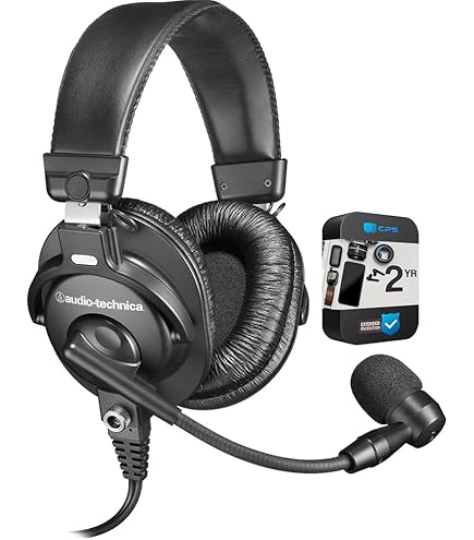 Amazon.com: Audio-Technica BPHS1 Broadcast Stereo Headset with