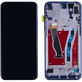 Ygpmoiki for Huawei Y9 Prime 2019 STK-LX3 STK-L03B LCD Display Touch Screen Digitizer Assembly + Frame Blue
