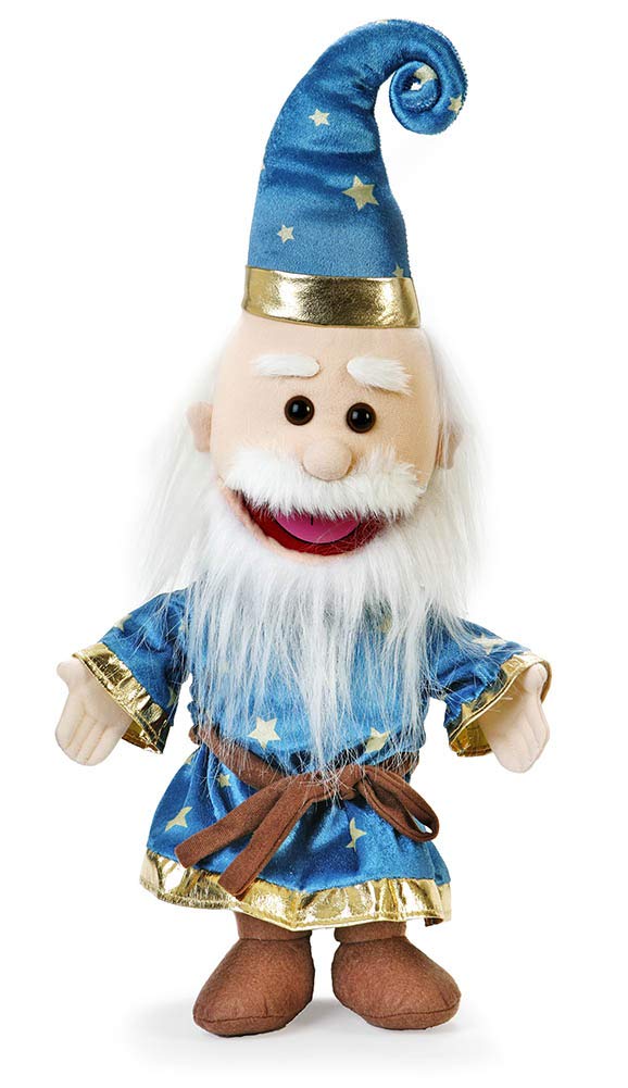 Wizard, Magical Merlin, Hand Puppet, 40cm