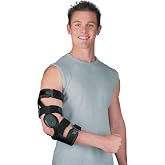 Breg X2K Elbow Brace | High-performance tempered construction with stability for high-level athletic activities, sized for men &amp; women (Left, M)