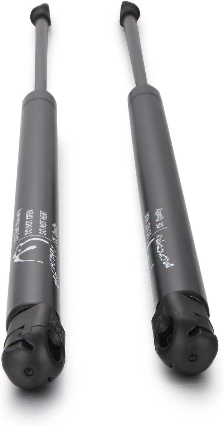 Twilight Garage Pair of Rear Tailgate Gas Support Struts 6Q6827550C for Polo 9N Hatchback 2001-2009, Black - Image 4