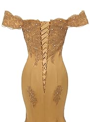 Off The Shoulder Mermaid Prom Dresses Long