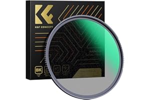 K&F Concept Nano-X Series Black Diffusion 1/2 Filter Mist Cinematic Effect Lens Filter Black Pro-Mist Filter 1/2 with 28 Mult