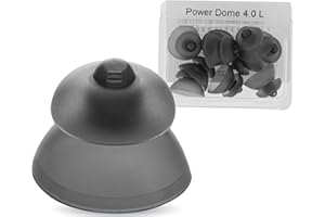 TIMPONCHIC Phonak Power Domes 4.0 – (1 Pack / 10-Domes) – Compatible with Marvel, Paradise & Lumity RIC Hearing Aids (Large)