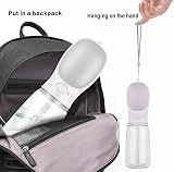 Emwel Dog Water Bottle 550ml Large Portable Water Feeder Leak Proof view 5
