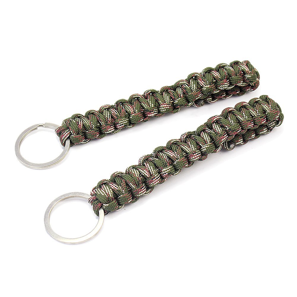 x Llavero Cuerda Paracaidas Granada Kit de Supervivencia de Emergencia