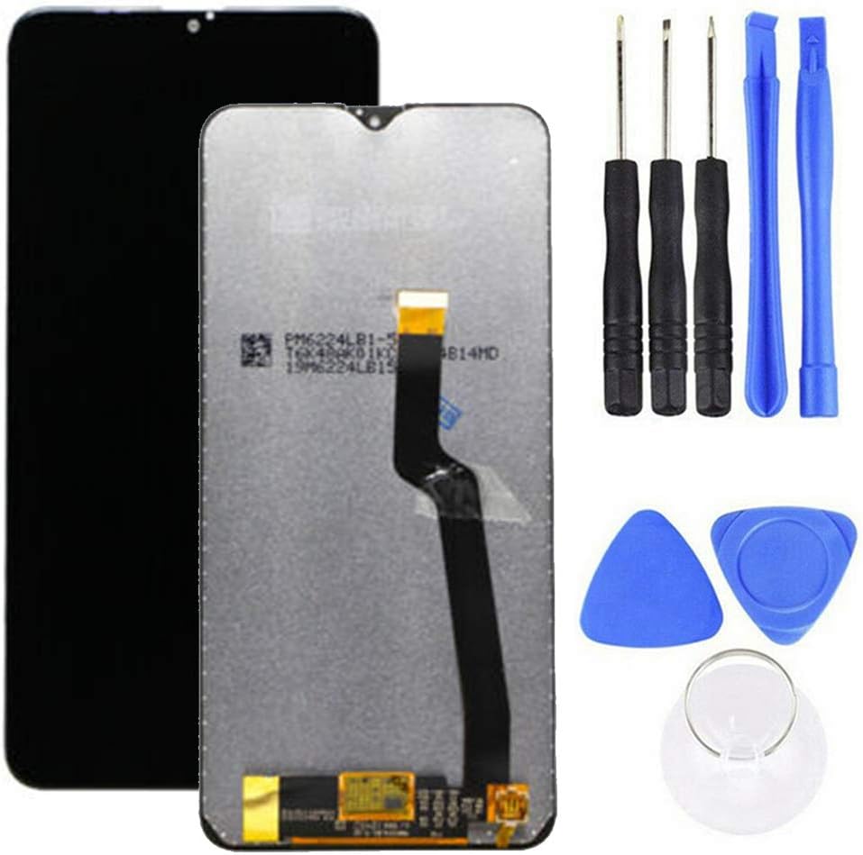 Ry1 Screen Replacement Kit Replacement LCD Touch Screen Digitizer Assembly for Samsung Galaxy A10 SM-A105FD - Black