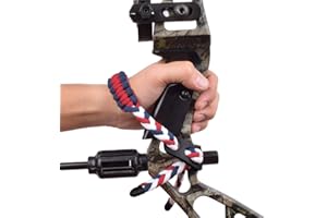 YLS Bow Slings Archery Wrist Sling Compound Bow Easy Carry Adjustable for Hunting Shooting