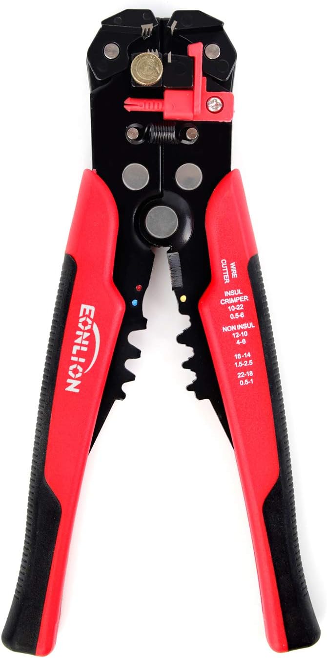 Wire Stripper, EONLION Self-adjusting Cable Cutter Crimper, Automatic Wire Stripping Industry Tool/Cutting Pliers Tool