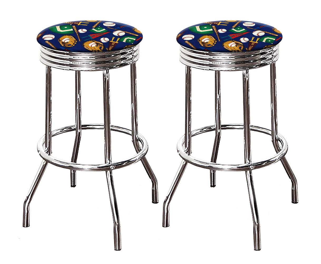 Baseball Bar Stools