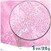 The Crafts Outlet 1-oz/28-g Transparent Finish, Glass, Microbeads 0.6mm, Ideal for Caviar Nails, Transparent Light Aqua