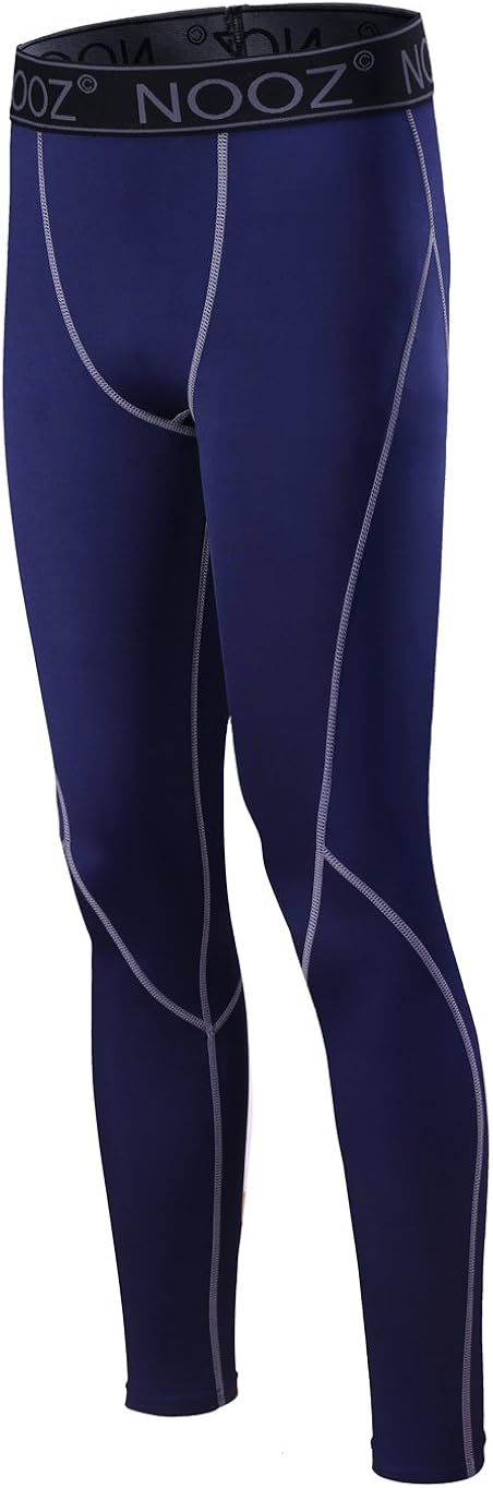 Nooz Men's Quick Dry Powerflex Compression Baselayer Pants, Legging Tights for Men: Clothing