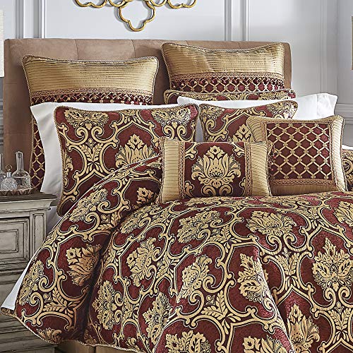 Croscill Gianna Comforter Set, Queen, Red