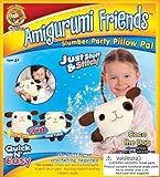 Lion Brand Yarn APF-AM1 Amigurumi Friends Pillow Pal Kit, Coco The Dog