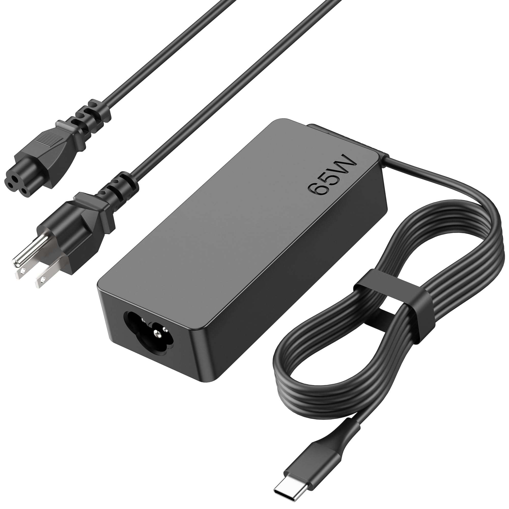 Photo 1 of JEIBAO Universal 65W 45W USB C Type C AC Adapter Laptop Charger Compatible with Lenovo ThinkPad T14 T15 E14 E15 T480s T580s T490 E580 E590 Yoga 7i 9i C930 C940 S730 920 720 Chromebook C330 S330 300e