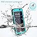 Galaxy S6 Waterproof Case,Easylife IP68 Certified with Built-in Screen Protector Extreme Durable Shockproof Full Sealed Case Cover Protective Perfectly Fit Samsung Galaxy S6 (Blue)