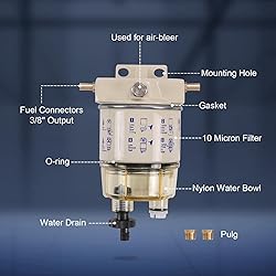 CARMOCAR Marine Fuel Water Separator/Diesel Fuel