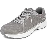Nautica Mens Running Sneakers Sport Fashion Lace-Up Athletic Soft Shoes for Gym Tennis Men – Cushioned, Breathable, Lightweight & Comfortable