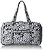 Vera Bradley Women's Cotton Large Travel Duffel Bag, Snow Lotus, One Size