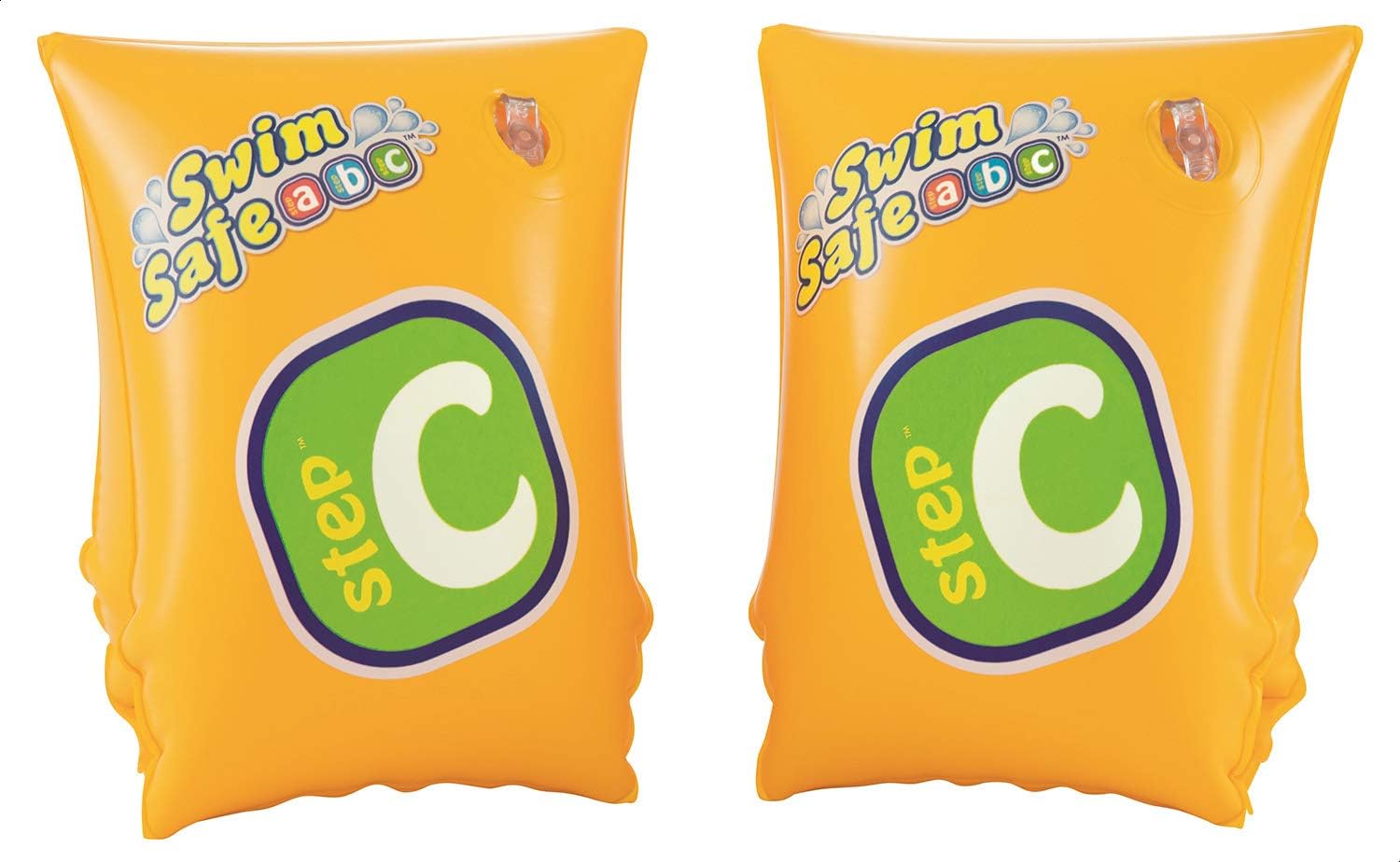 Swim Safe™ 10" x 6"/25cm x 15cm Baby Armbands Step C