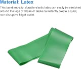sourcing map Anti Slip Chair Bands, Green 250mm, Pack of 4 view 3