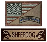 WZT Bundle 2 pieces Sheepdog Military Patch / Morale Patch (1)