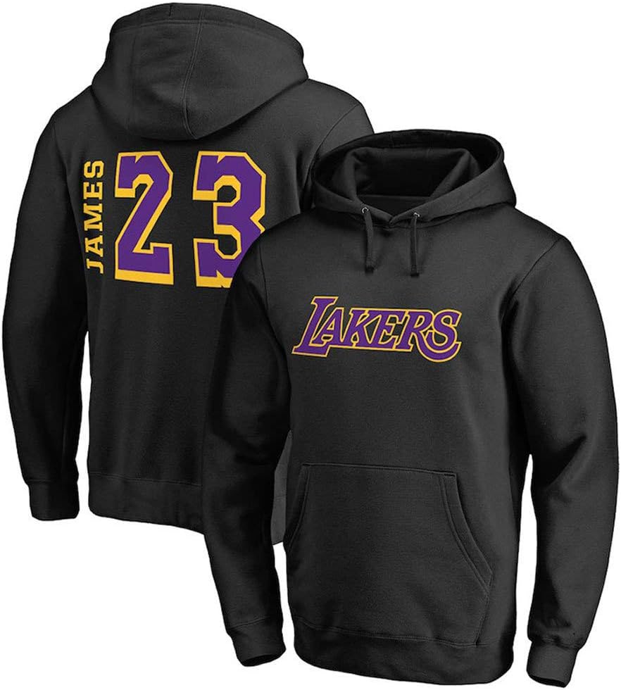 Lakers James Played Training Suit Basketball Hooded Sweater Basketball Men's Hoodie