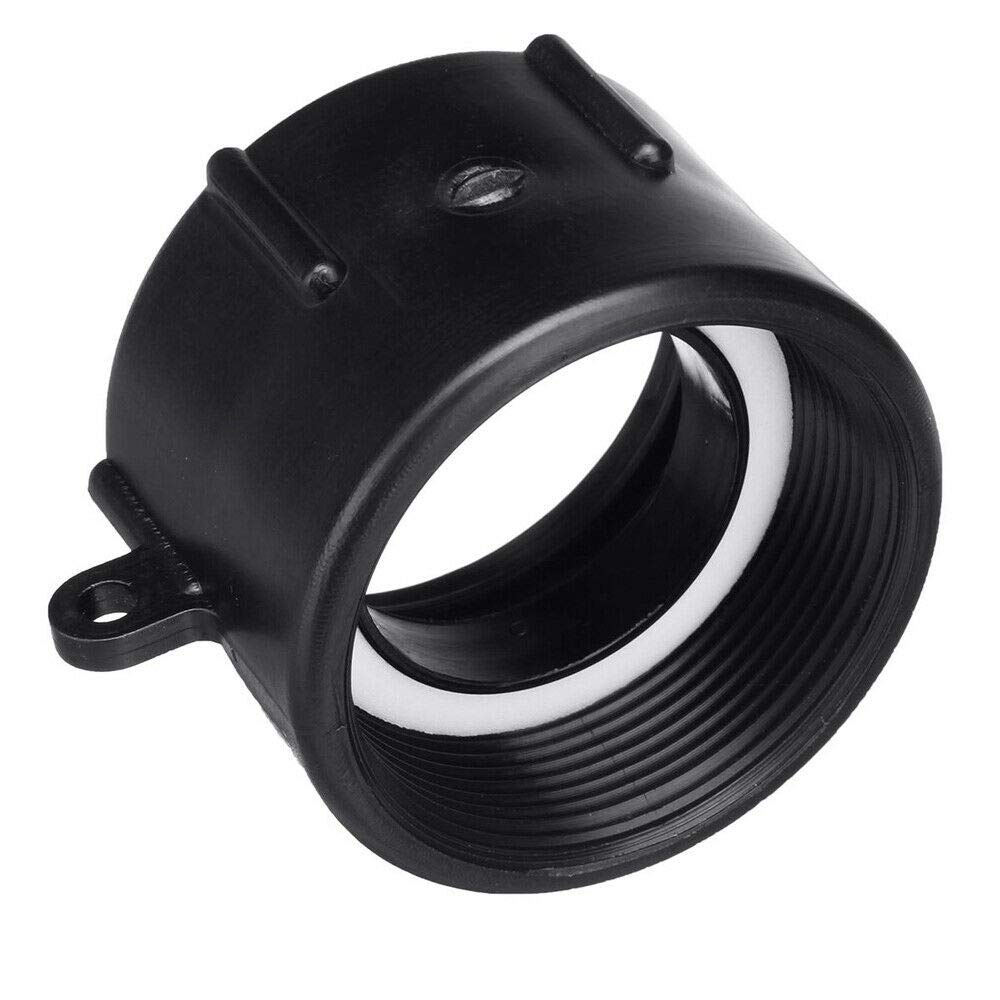 TopHomer 1000L IBC Water Tank 50mm 2" Valve Adapter Connector Barrels Fitting Parts Heavy Duty BSP Adaptor Female to Female Connector for IBC Tank Valve