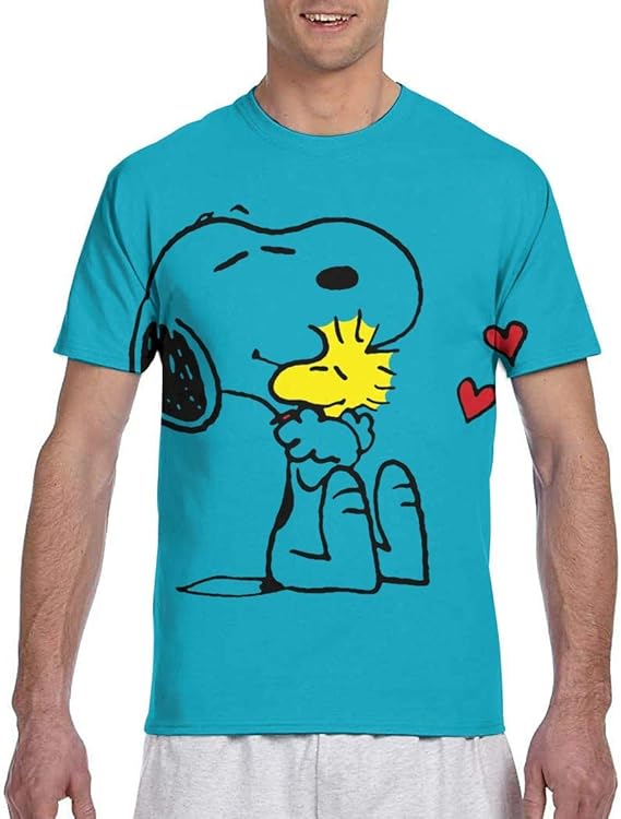 Amazon Tシャツ メンズ 半袖スヌーピー 1 Tシャツ メンズ 半袖 夏服 インナーシャツ 吸水速乾 肌着 無地 クセになる肌触り 対応 服 メンズ レディース 大きいサイズ 春 夏 秋 冬 柔らかい 快適 カジュアル Tシャツ カットソー 通販