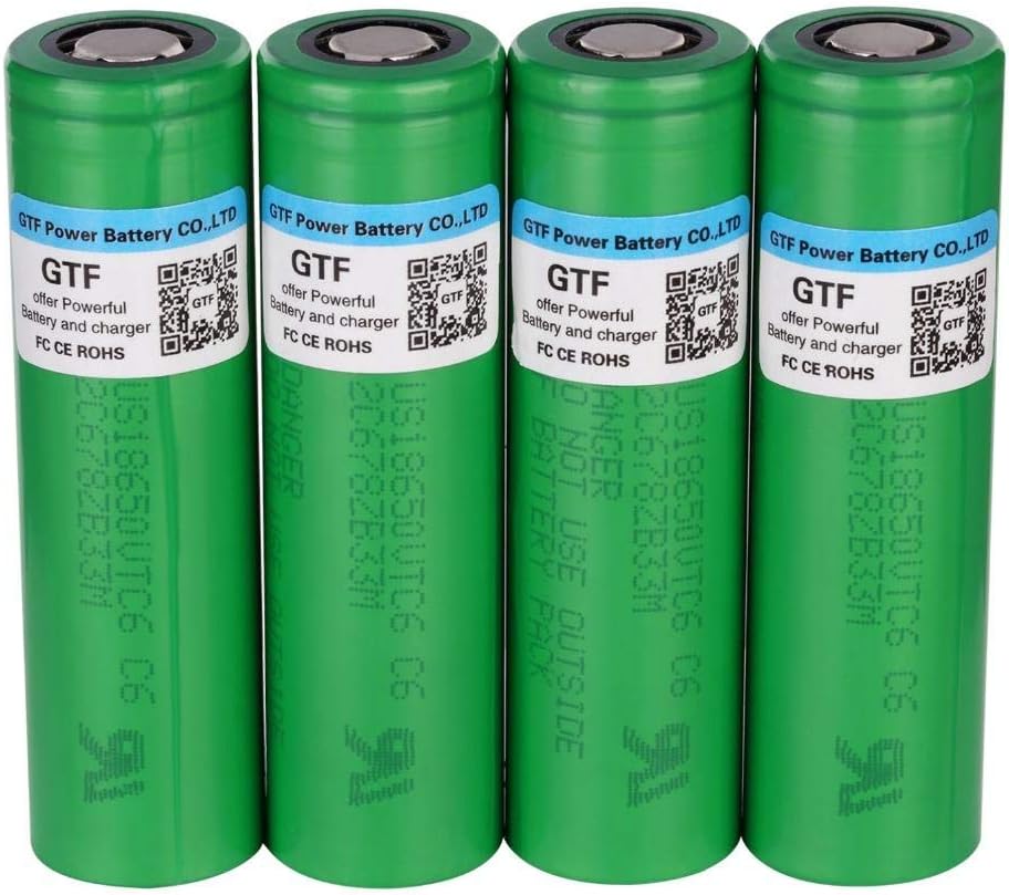 18650 battery 3000mAh rechargeable lithium battery 3.7V 30A for electronic cigarette toy tool flashlight-6pcs