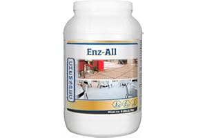 Chemspec ENZ-All – Professional Multi-Purpose Enzyme Traffic Lane Carpet Cleaning Concentrate, 1-6 lb jar