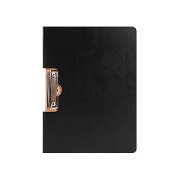 Amazon クリップボード 革製 A4 二つ折り おしゃれ レザー クリップ