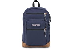 JanSport Cool Backpack, with 15-inch Laptop Sleeve - Large Computer Bag Rucksack with 2 Compartments, Ergonomic Straps, Navy