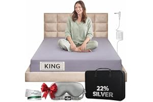 Grounding Sheets King 74% Organic Cotton 22% Silver 4% Silk Fitted Size Bed Sheet - Grounded Earth Deep Pocket - Well Bedding