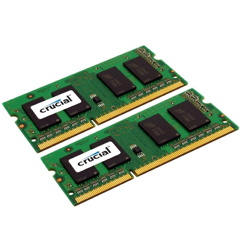 Crucial 4GB kit (2GBx2) DDR3 1066 MT/s (PC3-8500) CL7 SODIMM 204pin for Mac