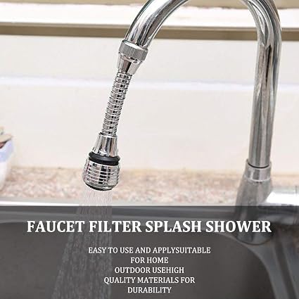 Taohou Filtre Douche Robinet Peut Faire Pivoter économiseur