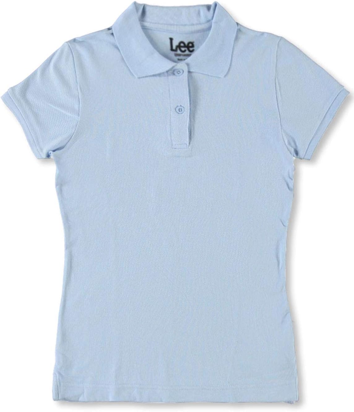 Lee Uniforms Juniors' Stretch Pique Polo Shirt: Polo Shirts: Clothing