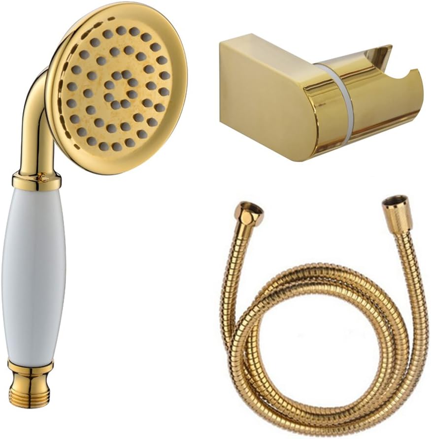 Ownace Classic Style Traditional Telephone Gold Hand Shower Head