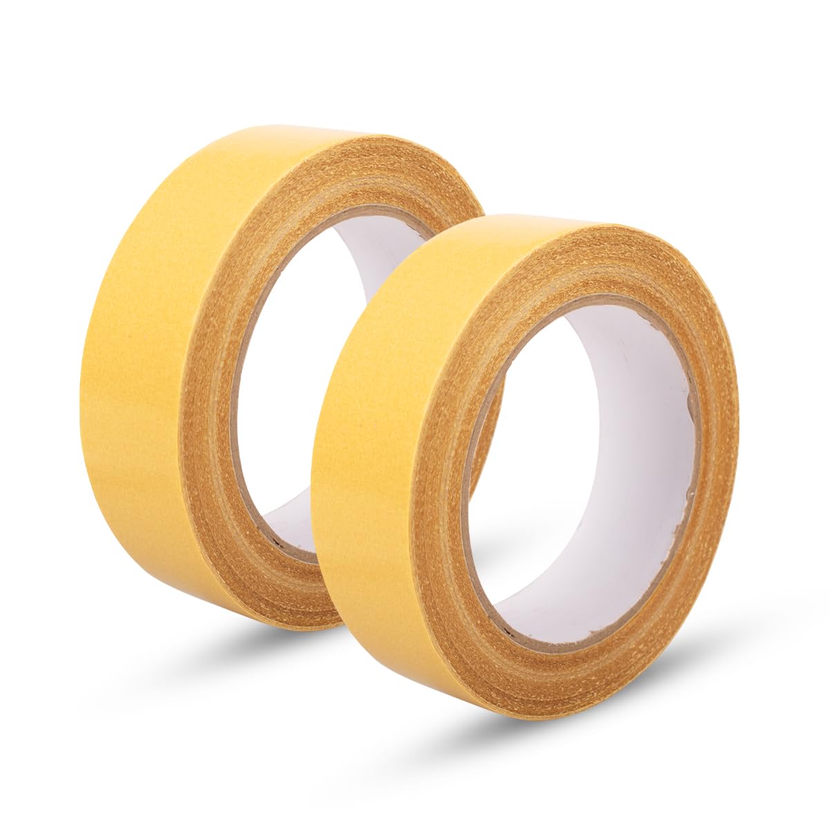 Innfeeltech 2 Rolls 30mm* 20m Double Sided Carpet Tape Heavy Duty Wide Mounting Tape, Stickt Fabric Tape for Wall Floor Carpet