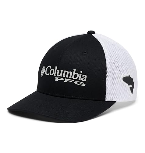 Columbia Womens PFG Mesh Ball Cap, Black, Small-Medium US in Oman