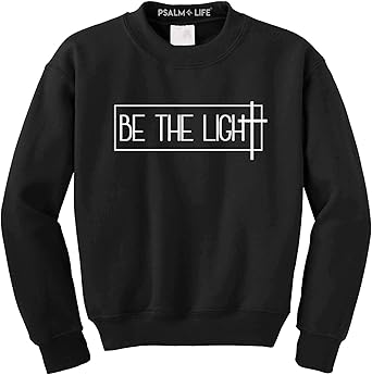 be the light crewneck