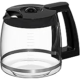 14-Cups Coffee Carafe Replacement Pot Compatible with Cuisinart Coffee Machine DCC-2200RC, DCC-2200, DCC-3200, DCC-3200P1, DCC-3200FR, DCC-3200CPAMZ, DCC-2600, DCC-2800,DCC-1800FR, CBC-7400 CBC-7000PC