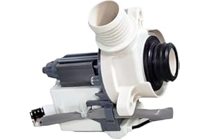 ENRUIEER WH23X24178, WH23X28418, B40-3A01 Washer Drain Pump Assembly Compatible with GE Clothes Washer GTW, HTW Serie Models, Replaces WH23X27574, AP6889136, PS12723115 Drain Pump Motor
