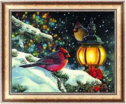 JUA PORROR Snow Birds Diamond Embroidery 5D Diamond DIY Painting Cross Stitch