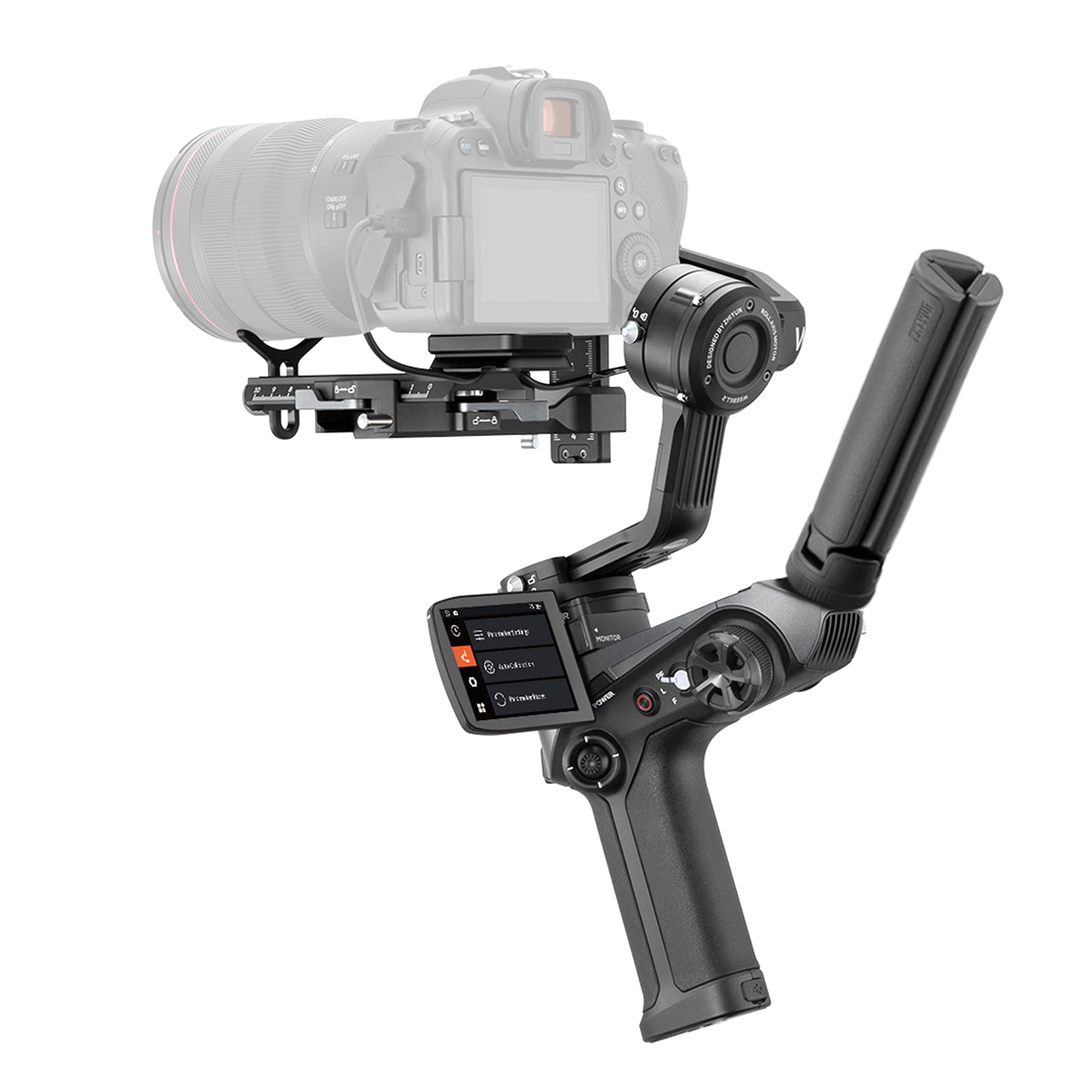 Photo 1 of ZHIYUN Weebill 2, 3-Axis Gimbal Stabilizer for DSLR and Mirrorless Camera, Nikon Sony Panasonic Canon Fujifilm BMPCC 6K, Full-Color Touchscreen, PD Fast Charge